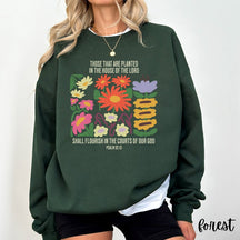 Flower Sweatshirt Gift For Plant Lover