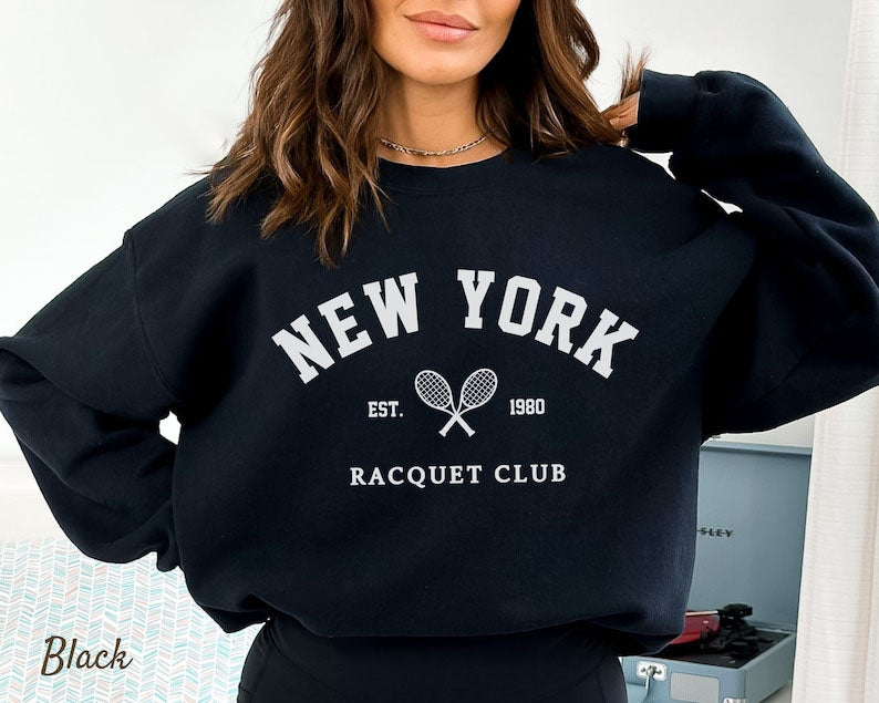 New York Racquet Club Tennis Sweatshirt
