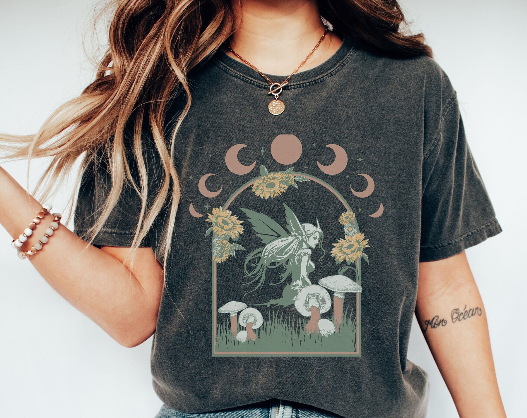 Chemise Boho Cottagecore Wildflowers