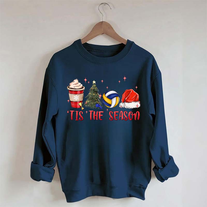 Volleyball Lover Christmas Sweatshirt