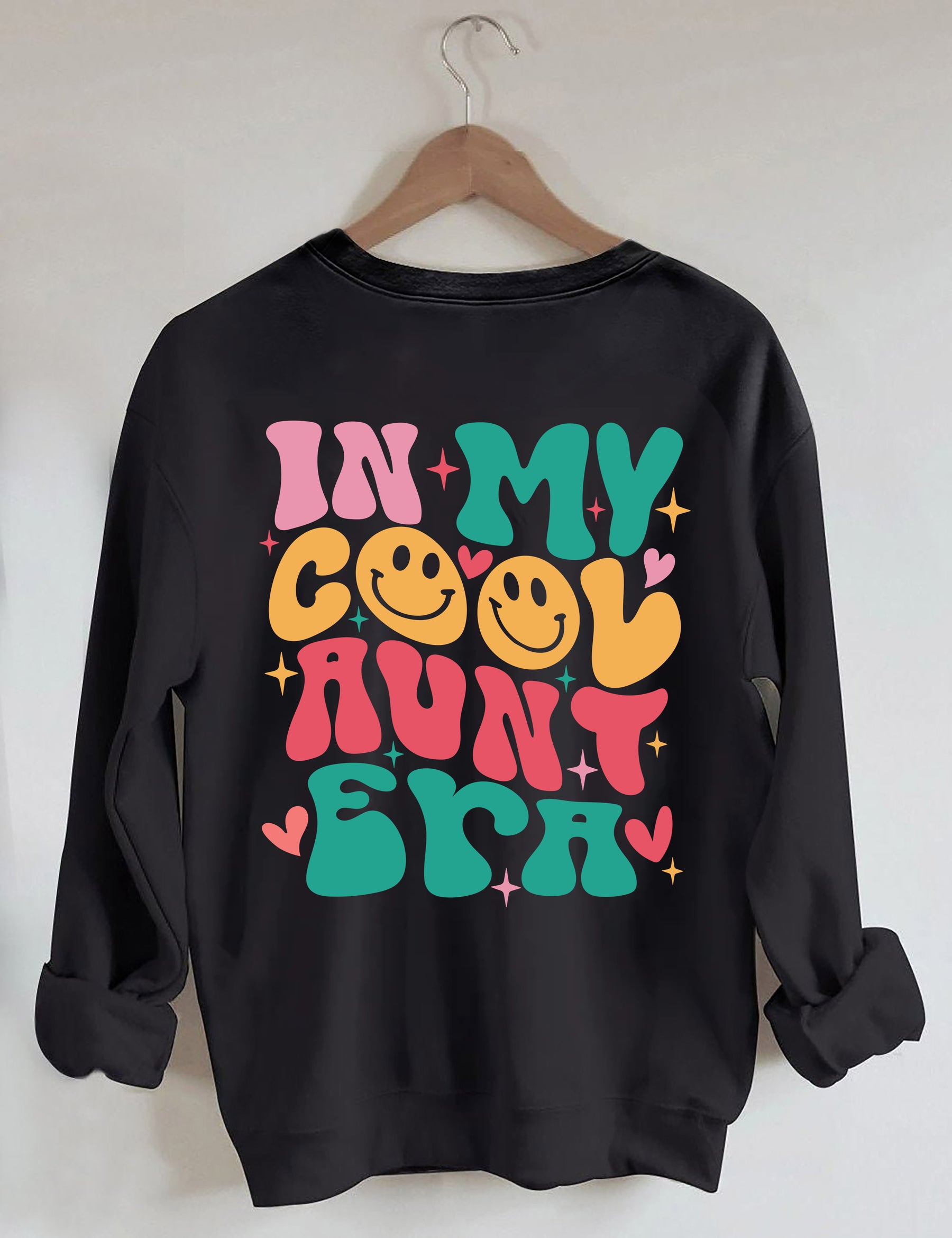 In meinem coolen Tante-Ära-Sweatshirt