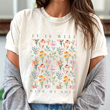 Vintage Floral Christian T-Shirt