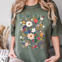 Wildflower Garden  Floral T-shirt