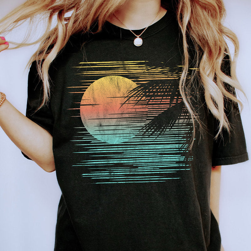 Sunset Beach Comfort Colors T-shirt