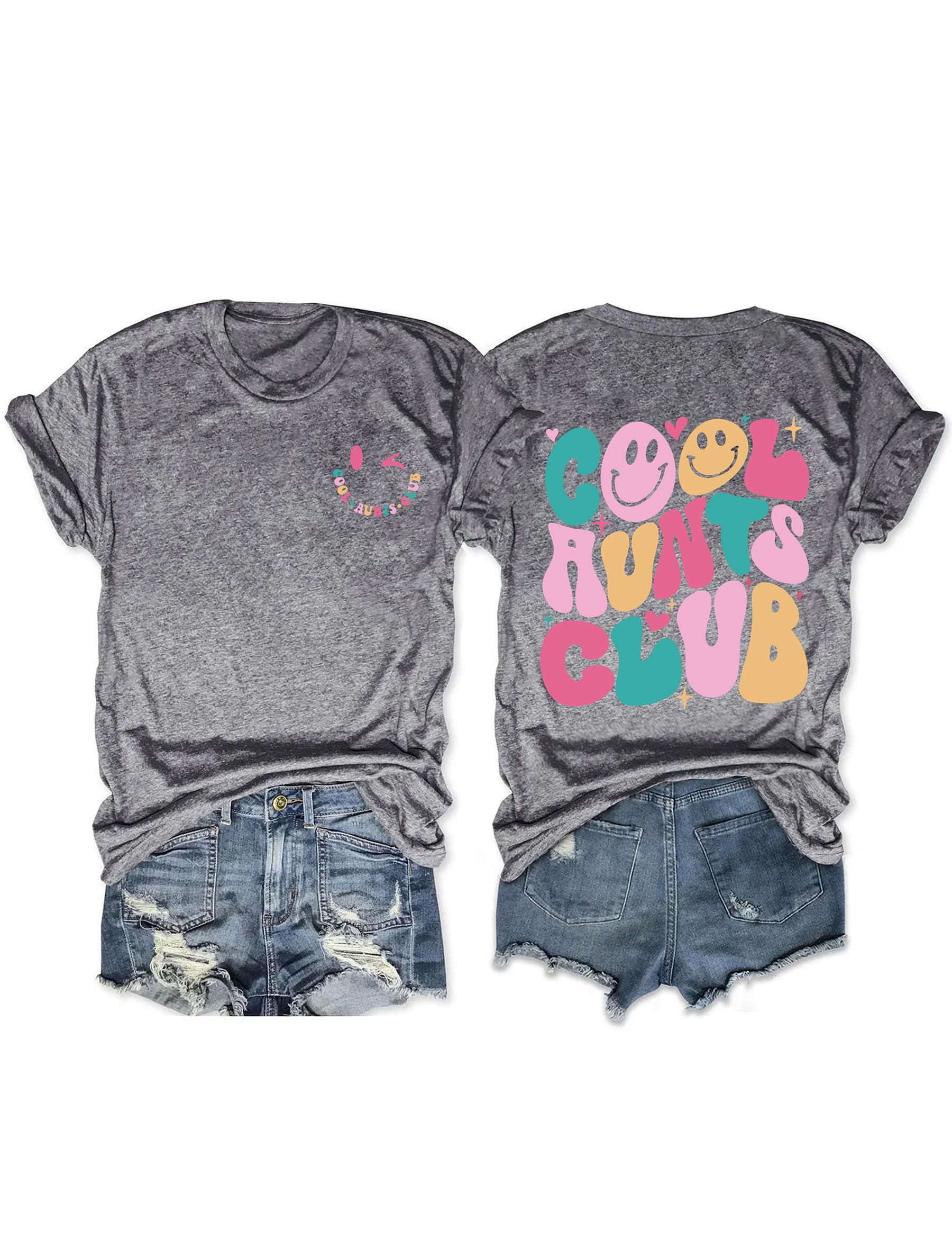 T-shirt de club de tante cool