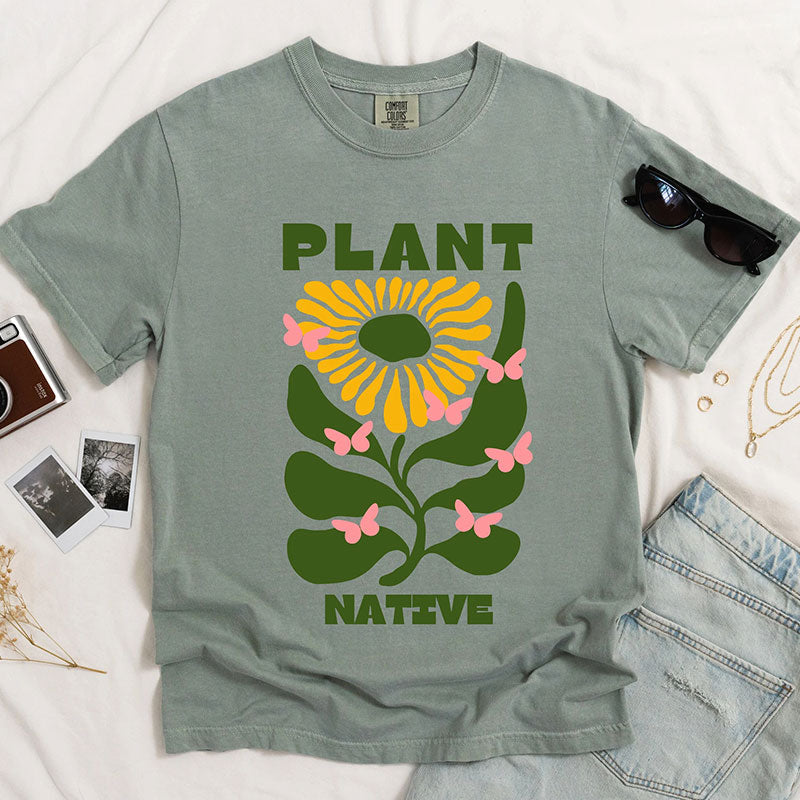 Plant Native Flower T-shirt