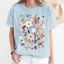 Wildflower Garden  Floral T-shirt