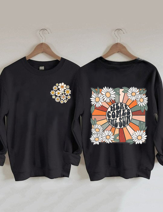 Hier kommt das Sun Boho Sweatshirt