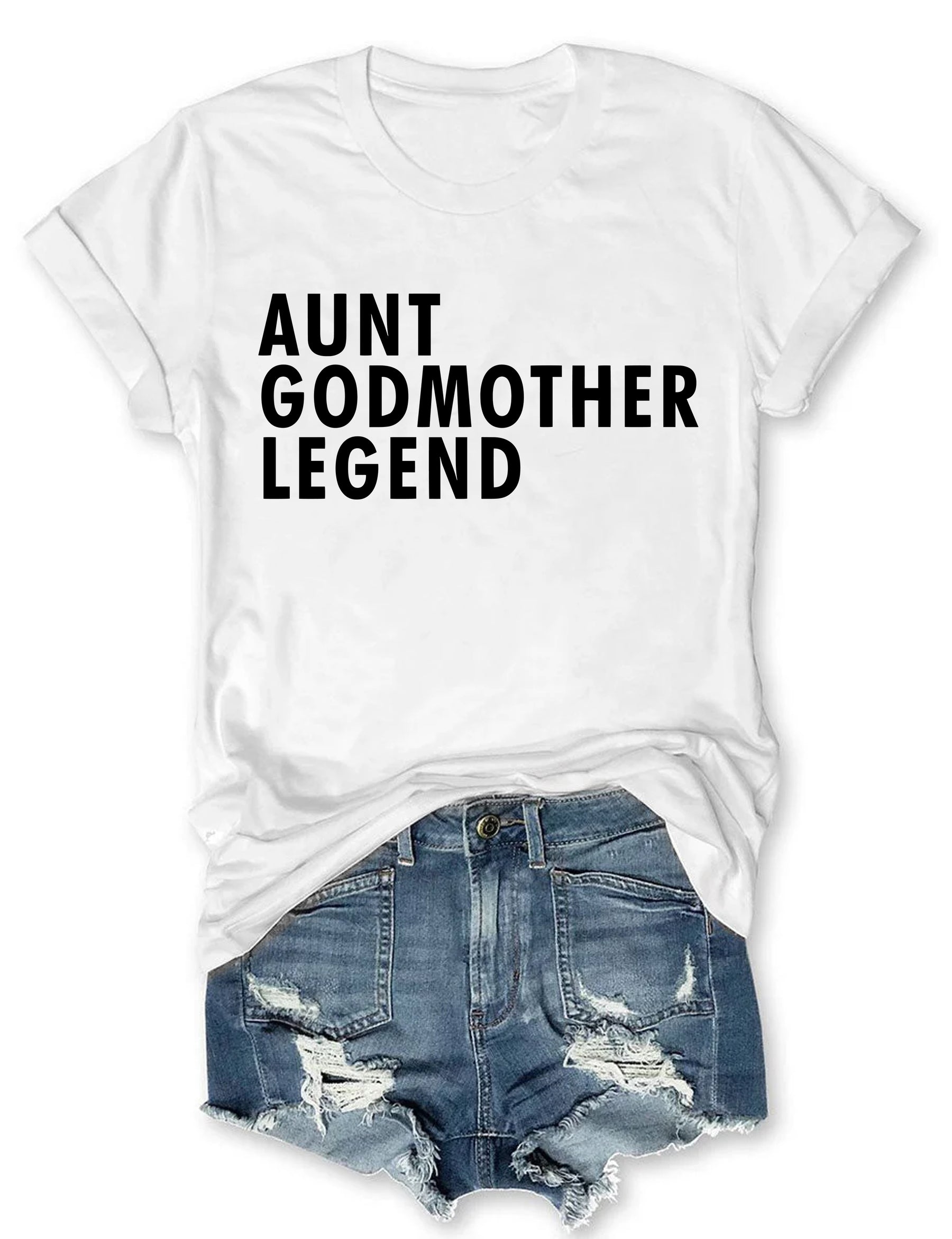 T-Shirt „Tante Patin Legende“.
