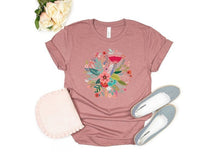 Floral Graphic Print T-shirt