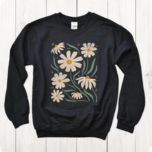 Flower Print Women Gift Sweatshirt