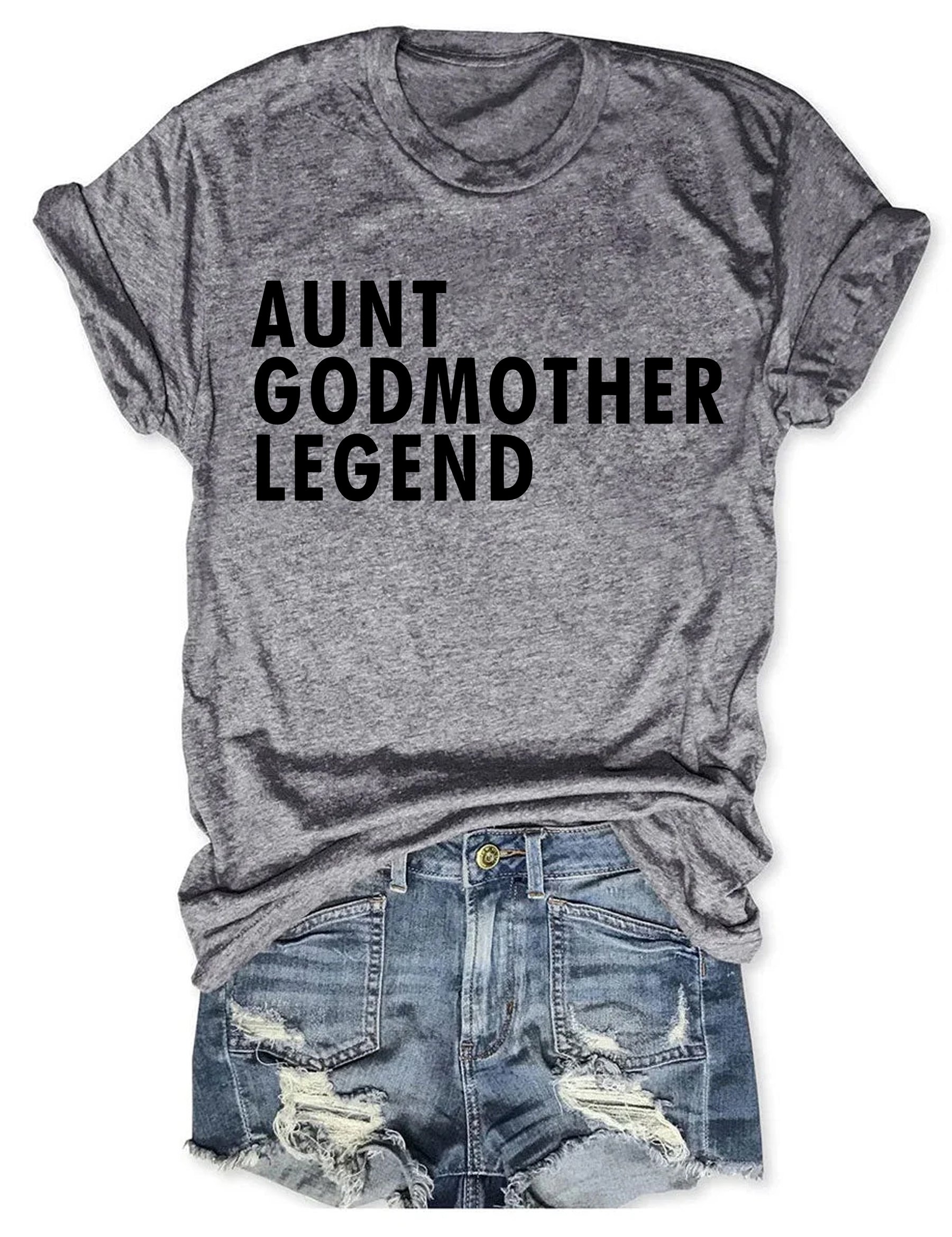 T-Shirt „Tante Patin Legende“.