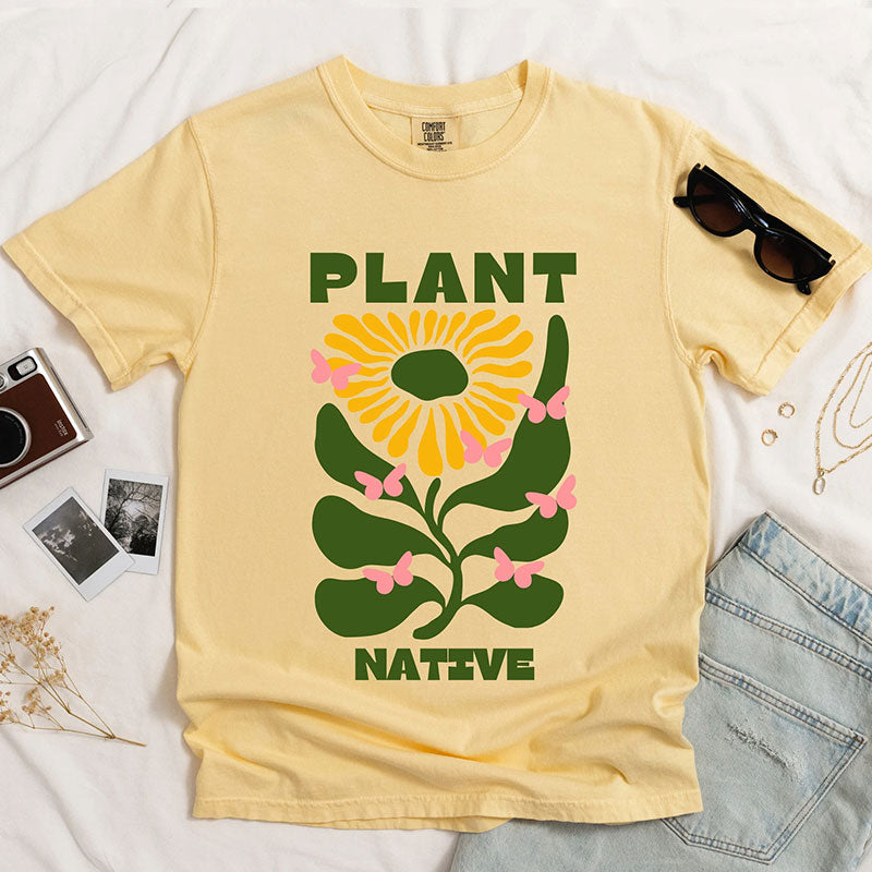 Plant Native Flower T-shirt