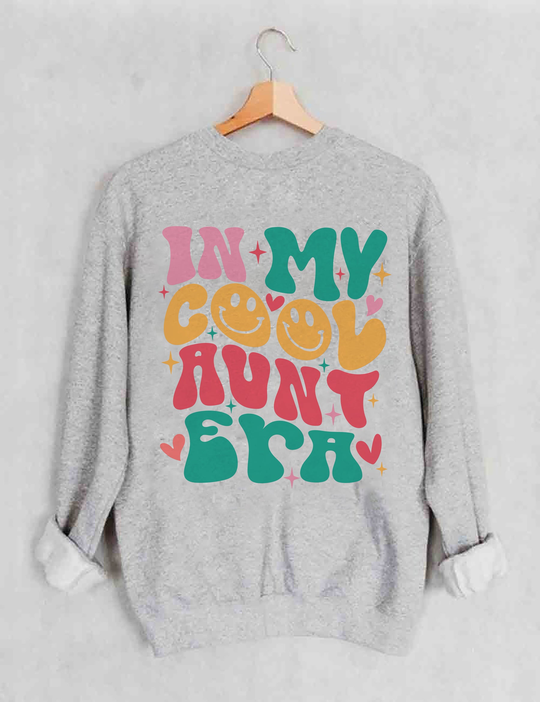 In meinem coolen Tante-Ära-Sweatshirt