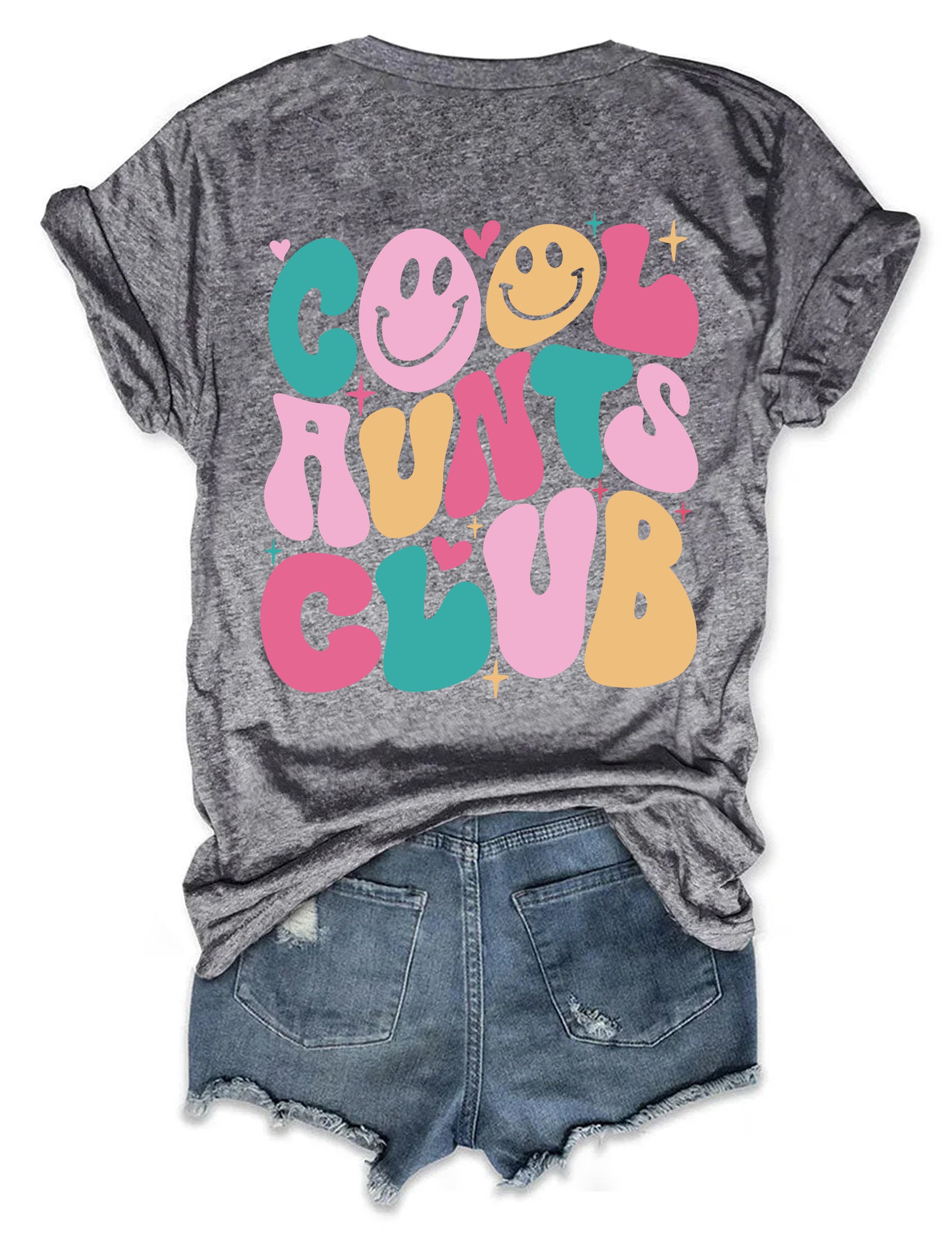 T-shirt de club de tante cool