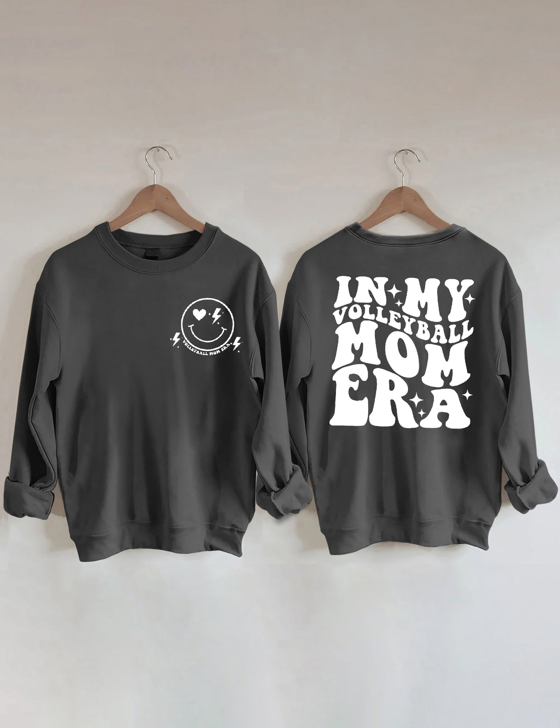 Dans mon Volleyball Mom Era Sweatshirt
