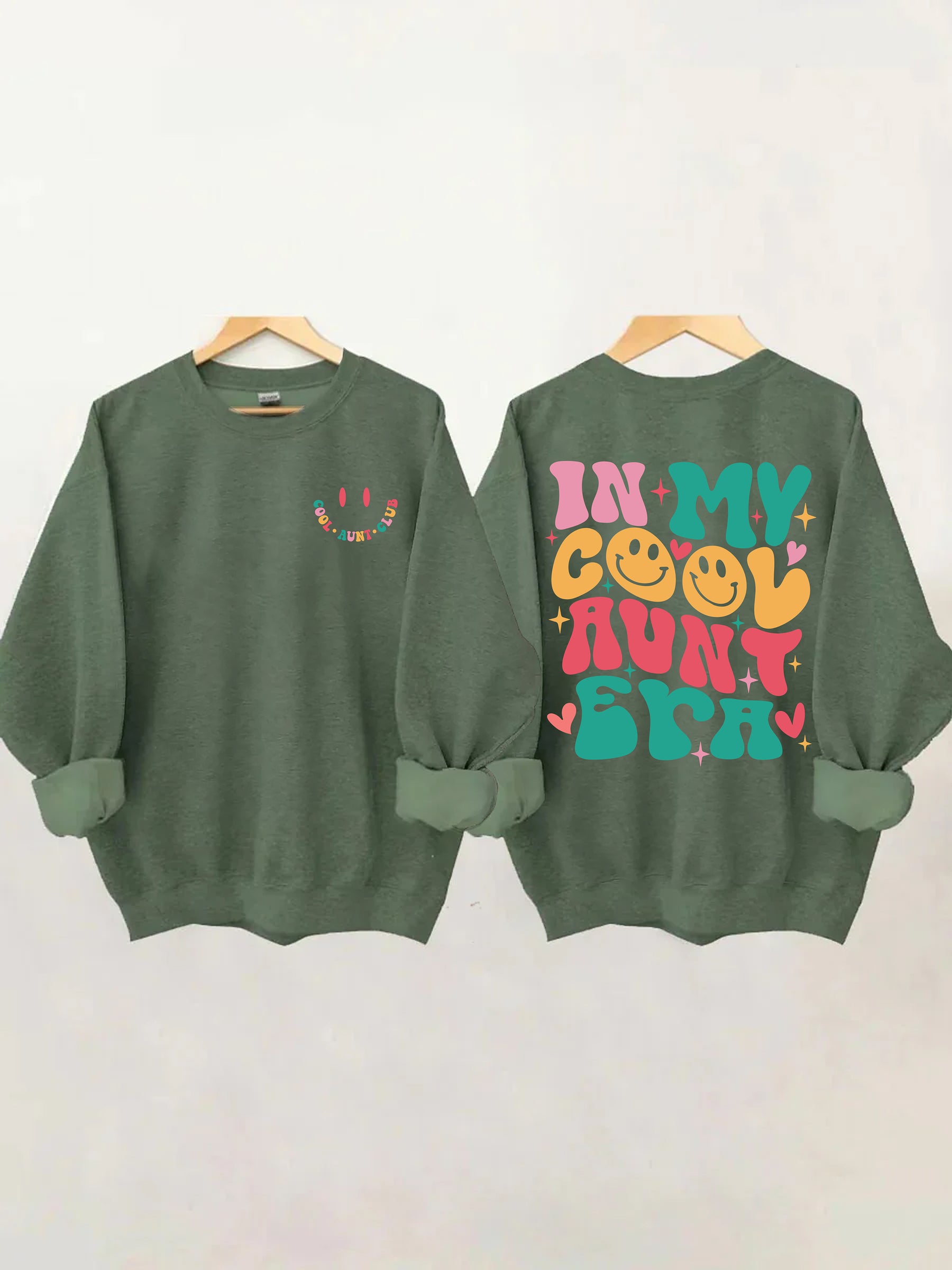 In meinem coolen Tante-Ära-Sweatshirt