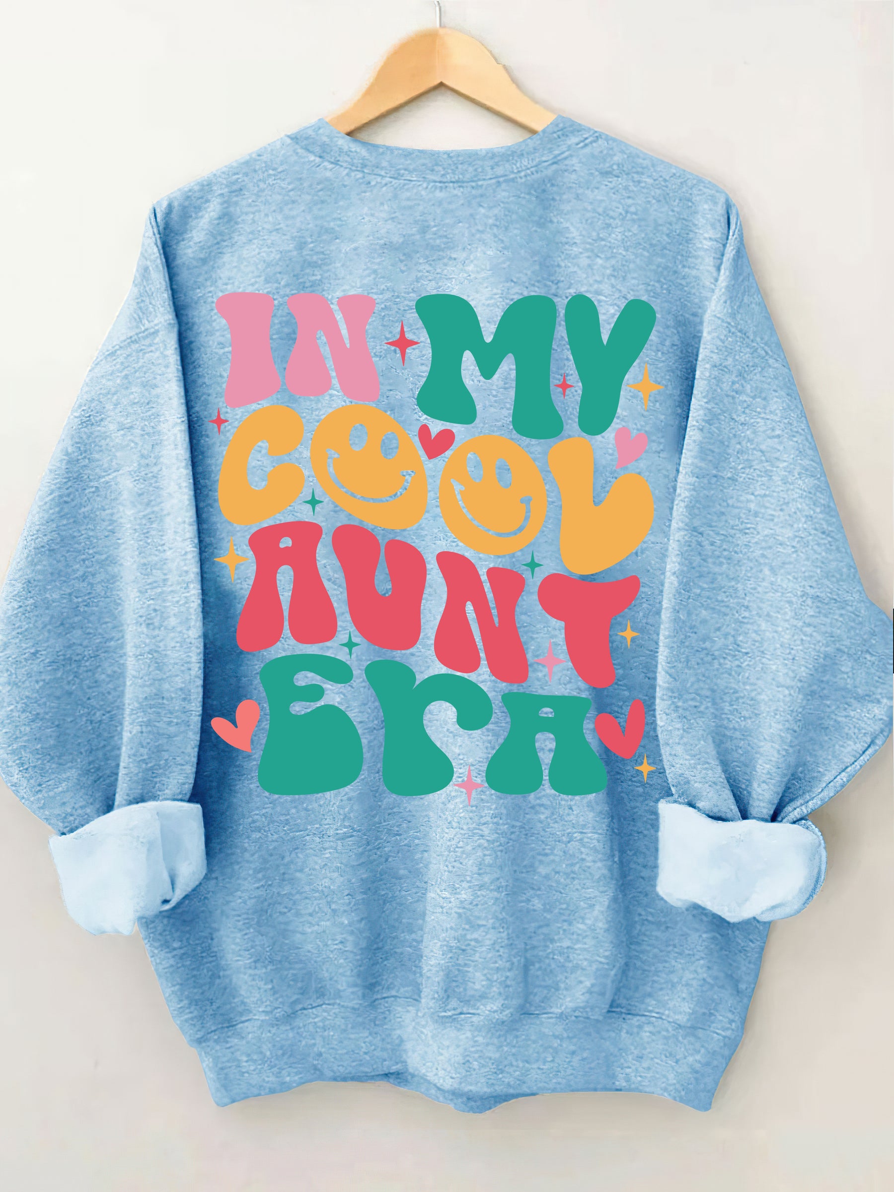 In meinem coolen Tante-Ära-Sweatshirt