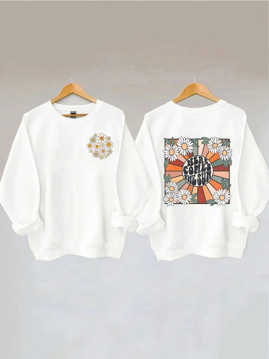 Hier kommt das Sun Boho Sweatshirt