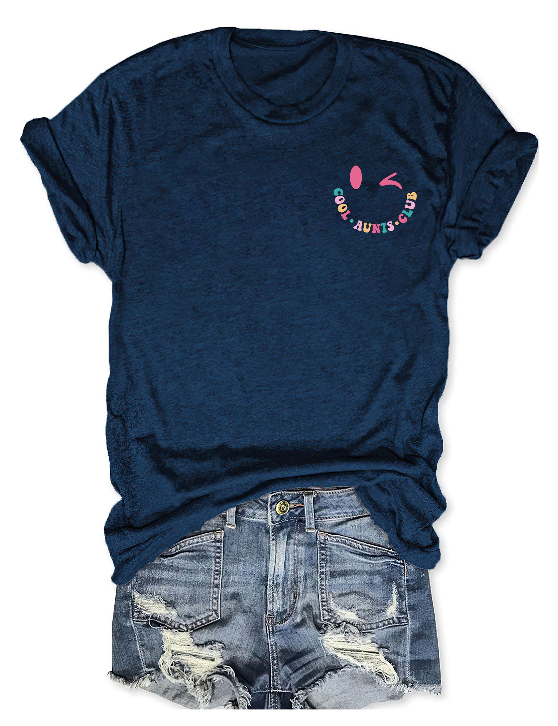 T-shirt de club de tante cool