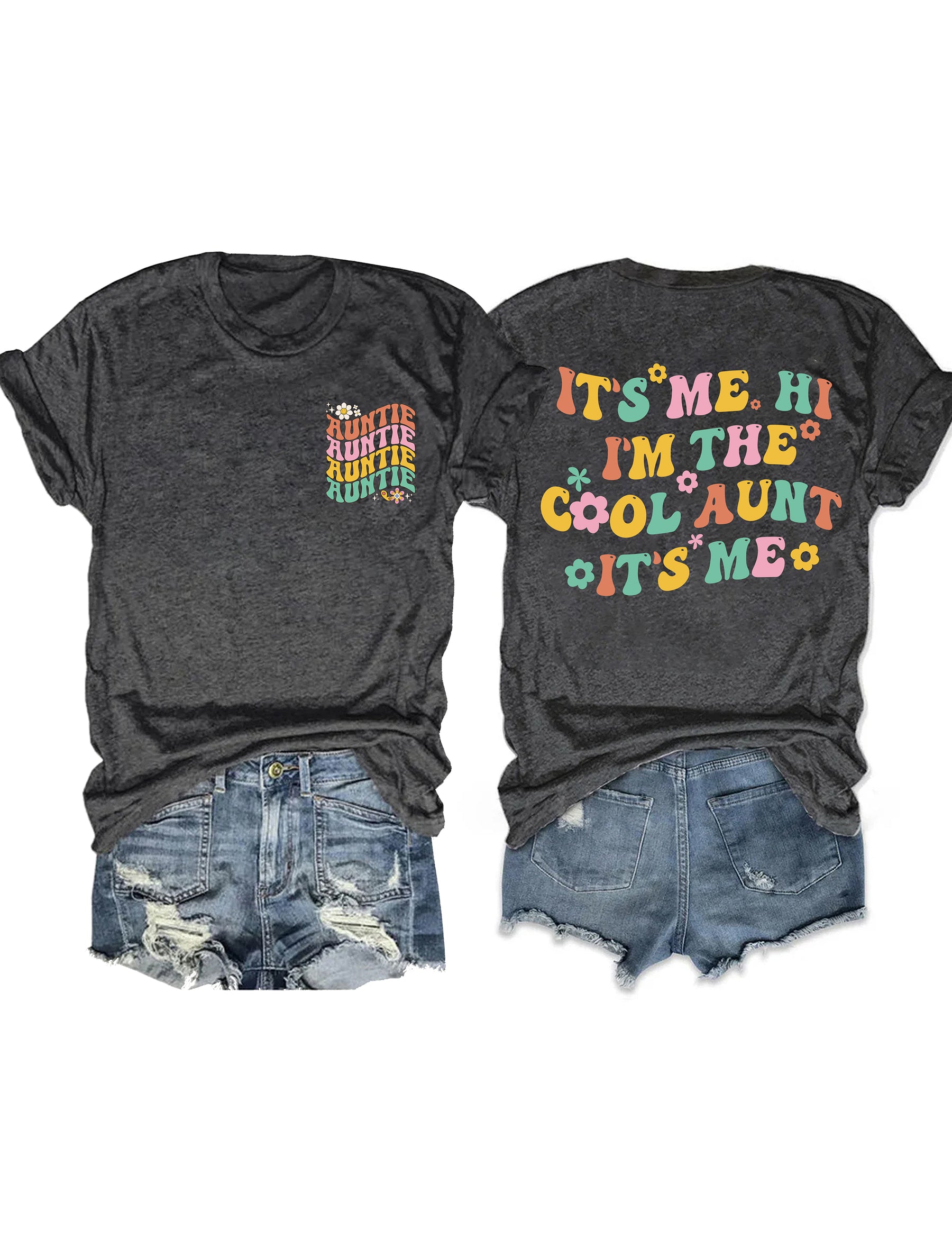 It¡¯s Me Hi I¡¯m The Cool Aunt T-shirt