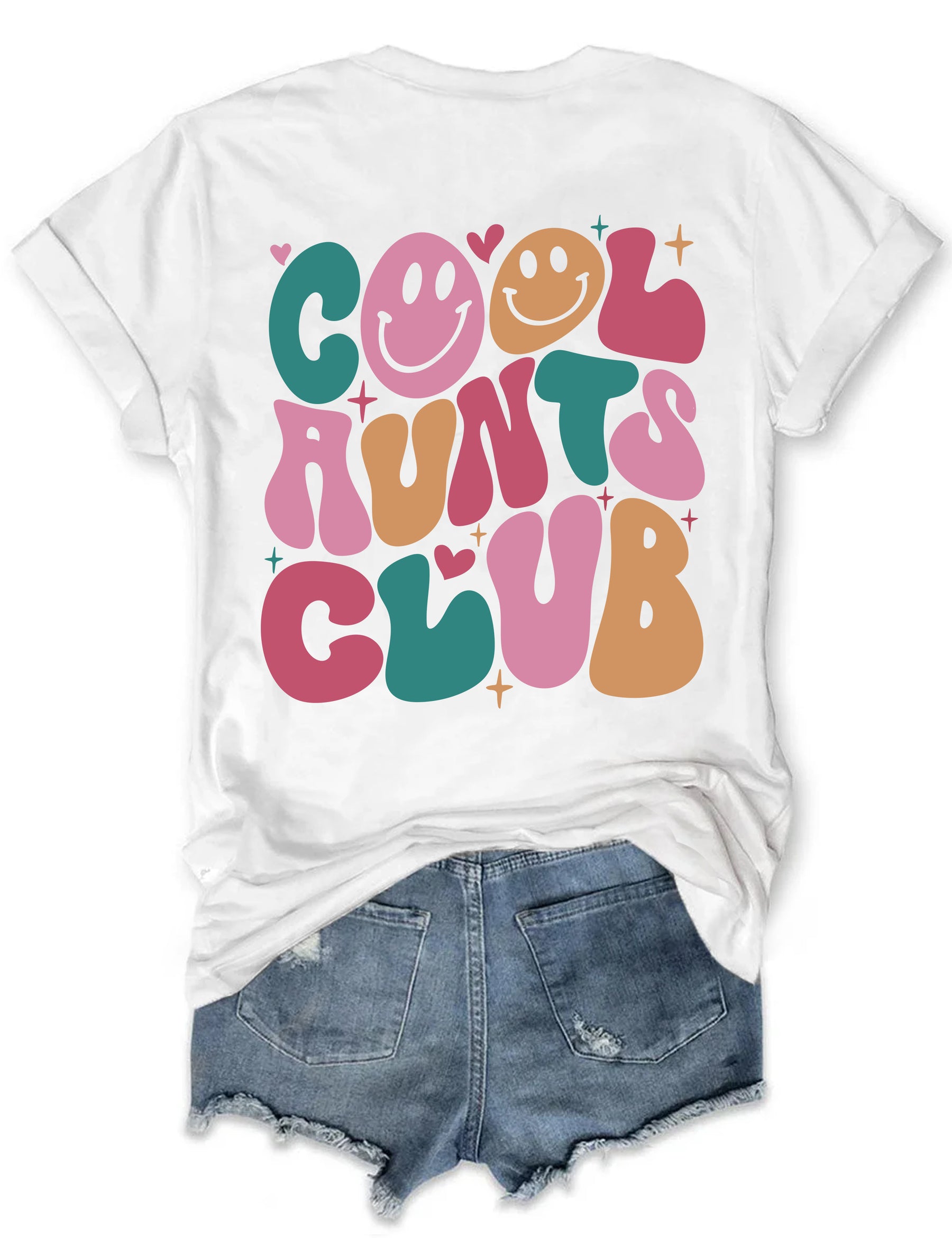 T-shirt de club de tante cool