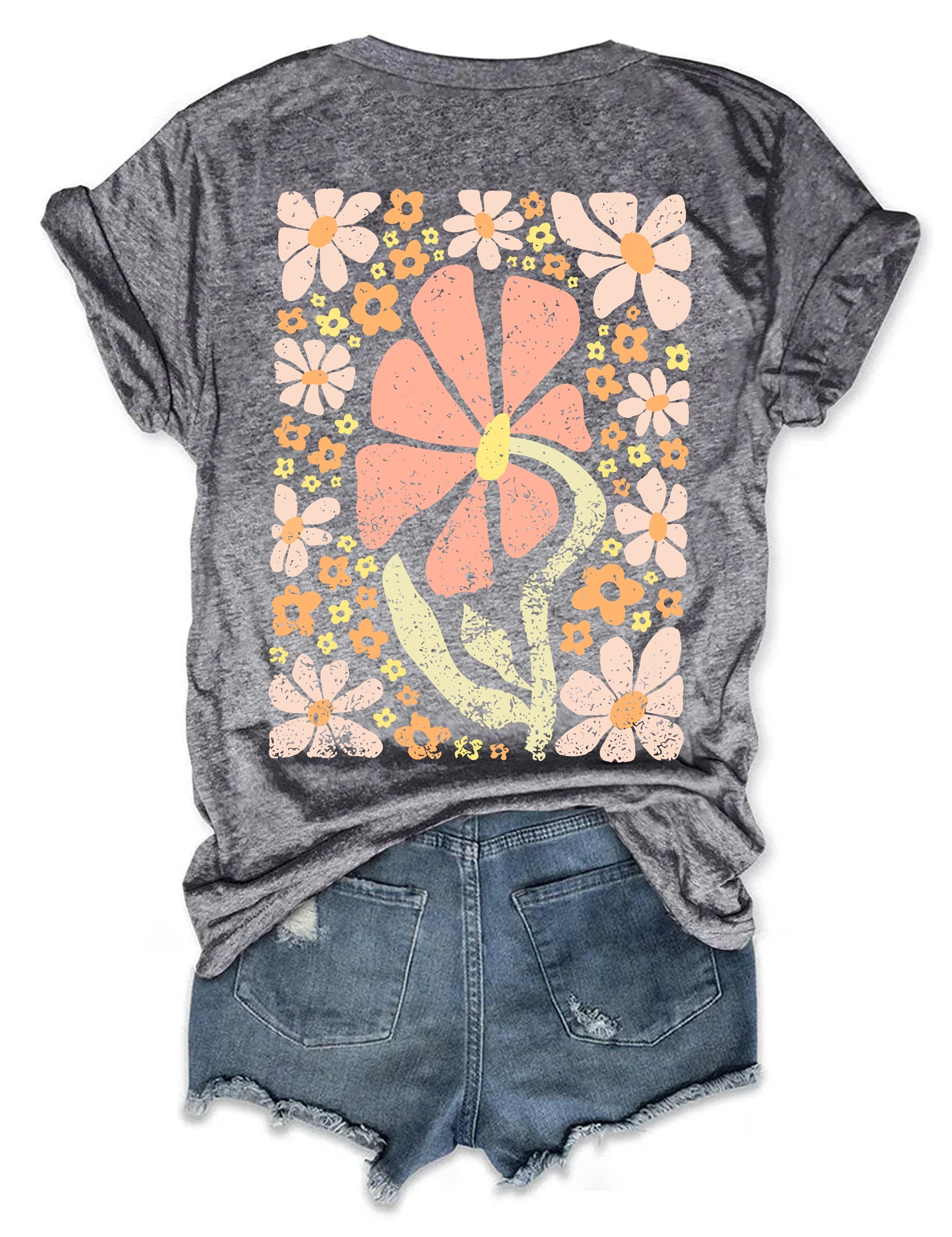 Sie sagten mir, ich könne das nicht, deshalb habe ich ein Blumen-T-Shirt gemacht