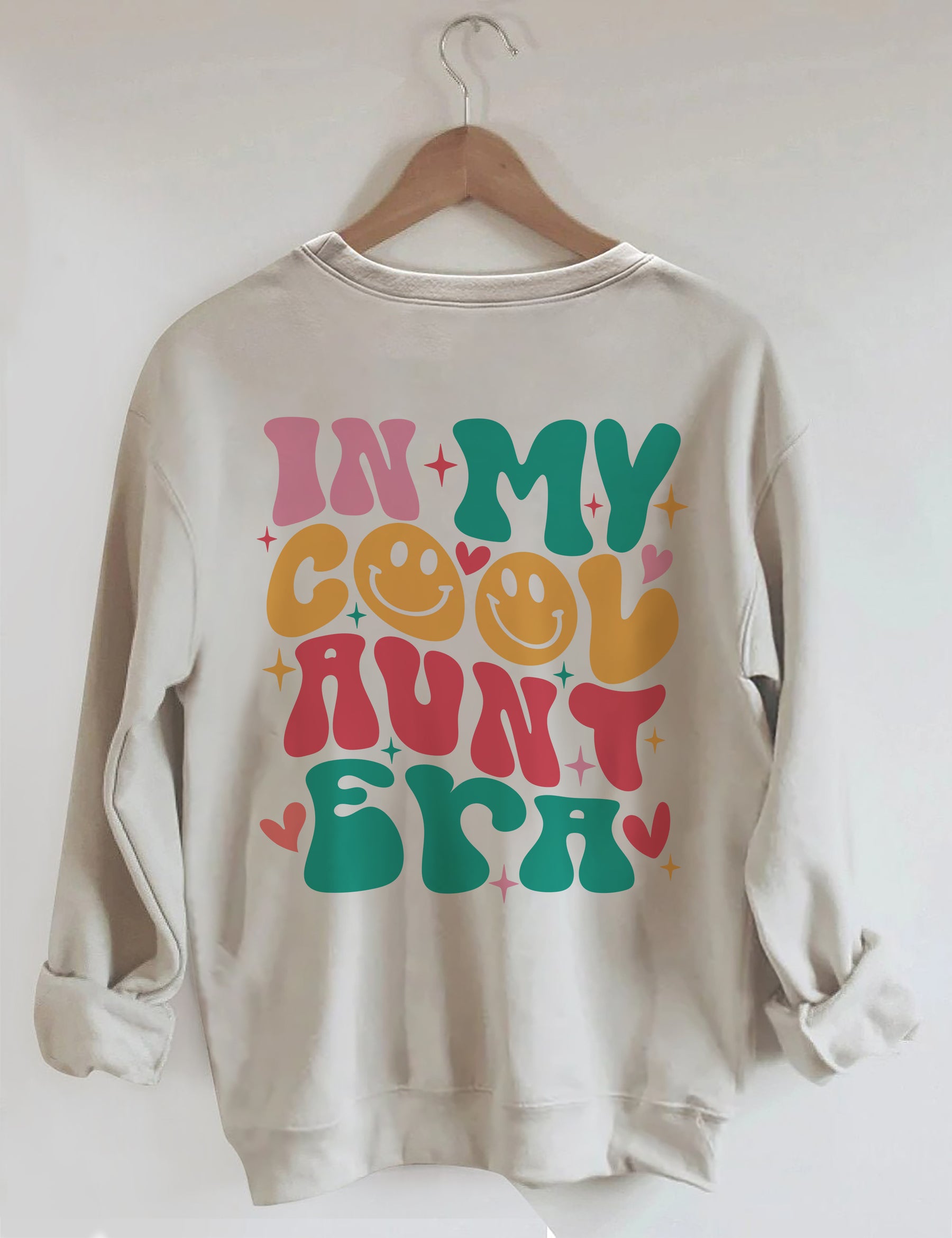 In meinem coolen Tante-Ära-Sweatshirt