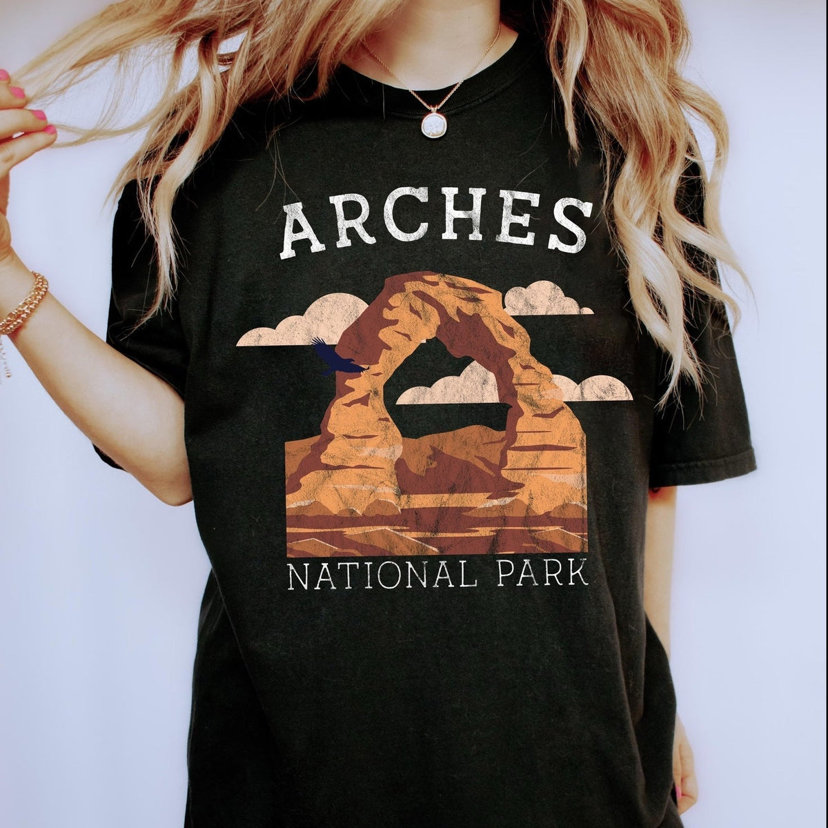 Arches National Park WH Vintage Comfort Colors Tshirt