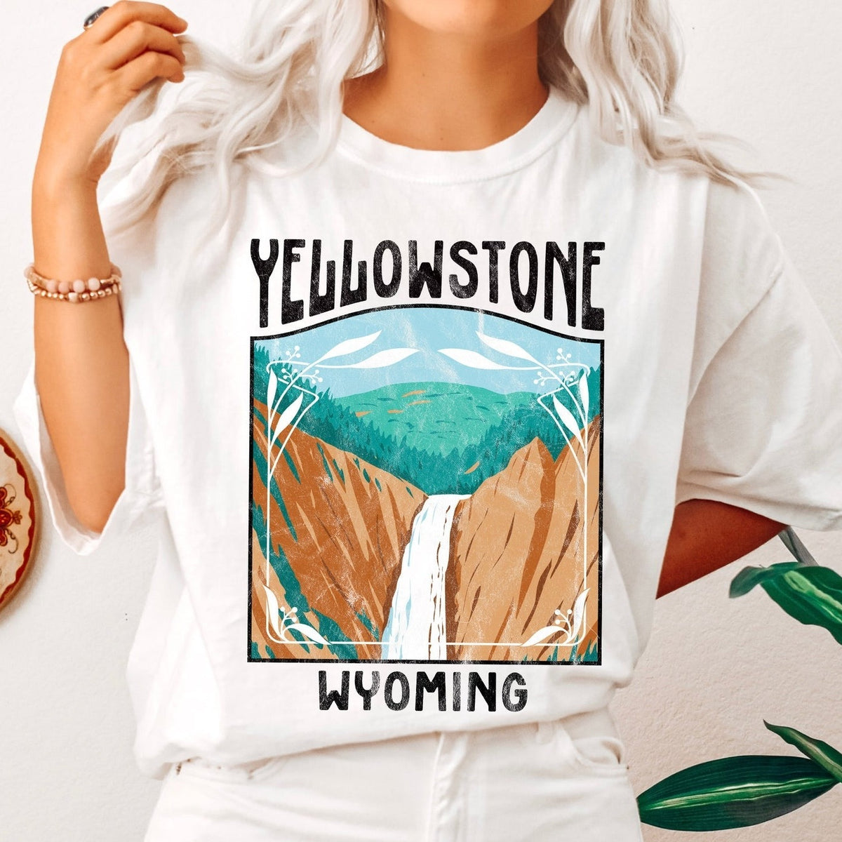 Yellowstone National Park Vintage Comfort Colors Tshirt