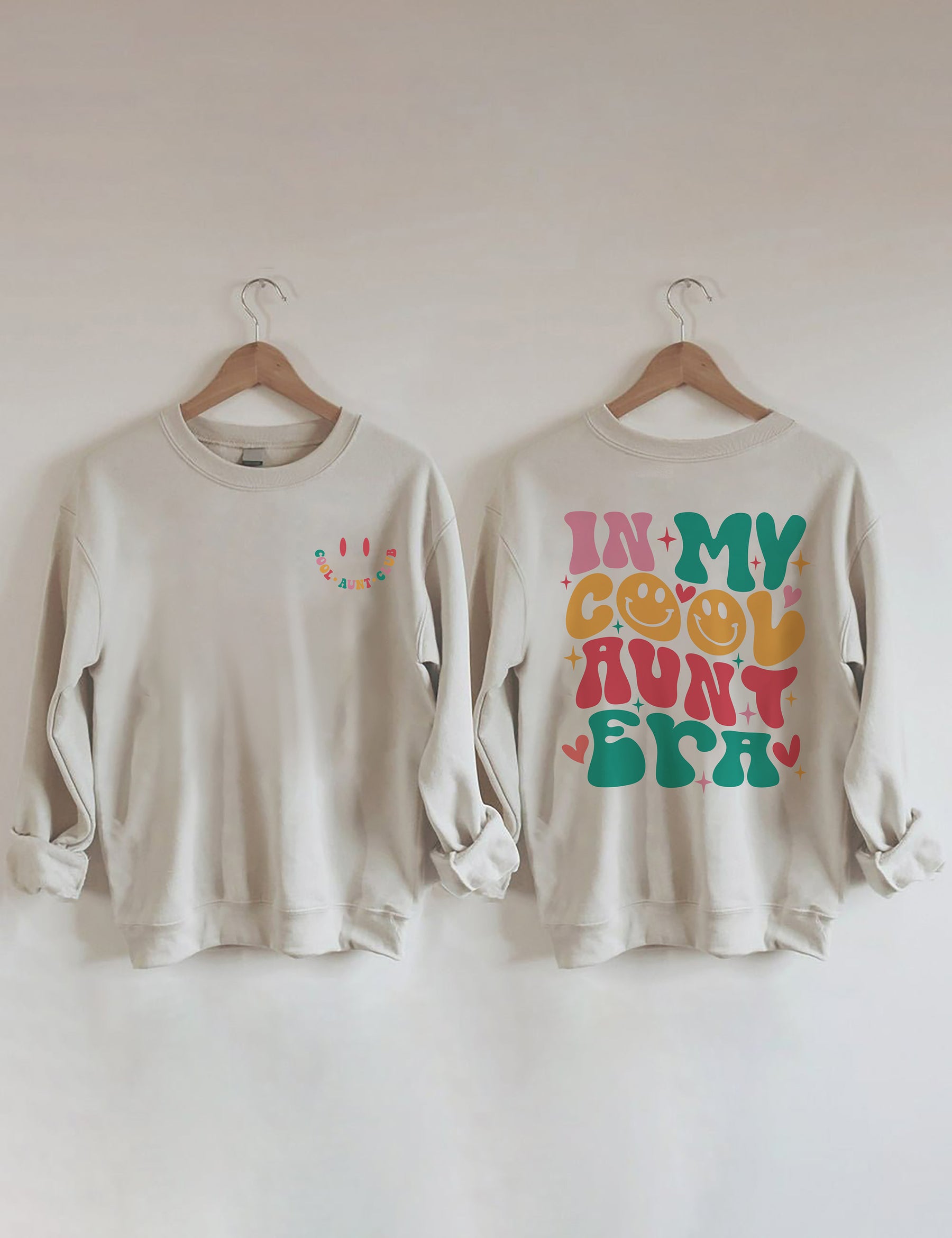 In meinem coolen Tante-Ära-Sweatshirt