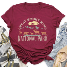 Great Smoky Mountains National Park Super Soft Tshirt