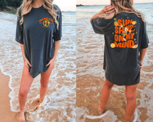 Comfort Colors Orange Bird Sunshine  Beach  Summer Vacation Shirt