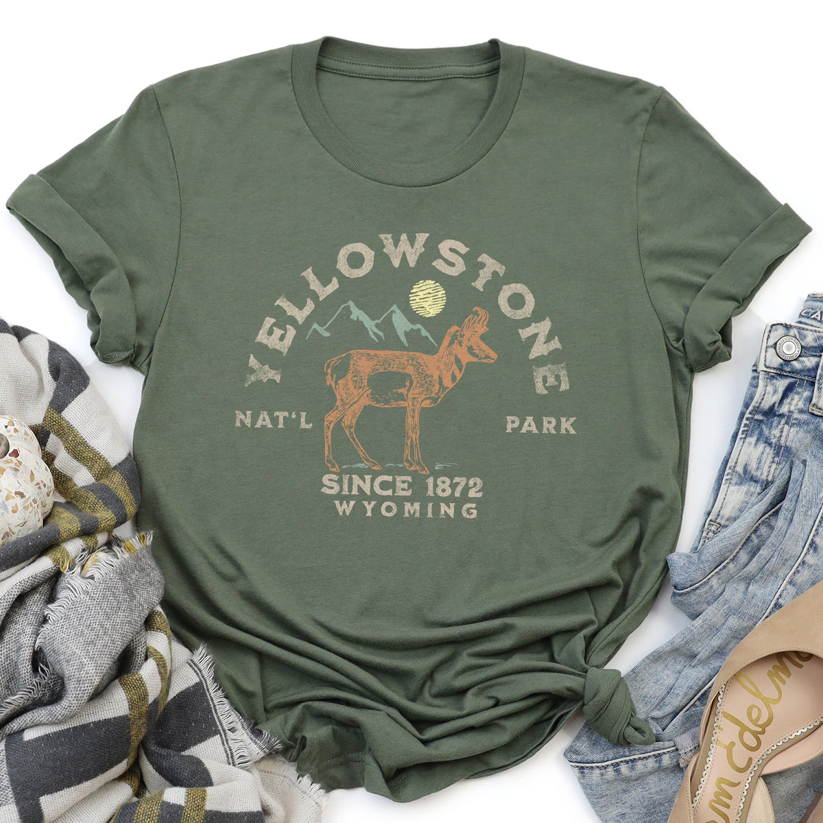 Yellowstone National Park Super Soft Tshirt