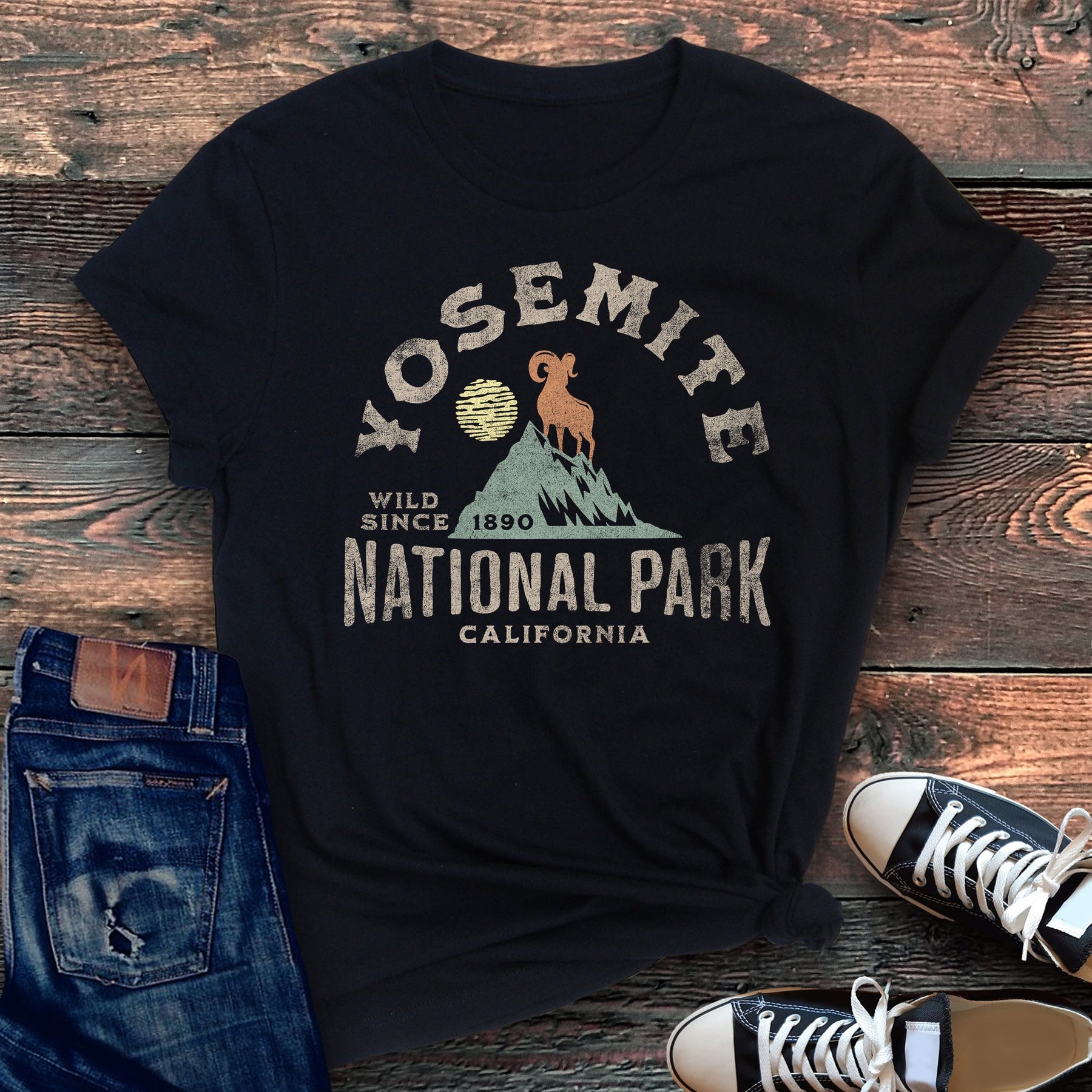 Yosemite Nationalpark Superweiches T-Shirt