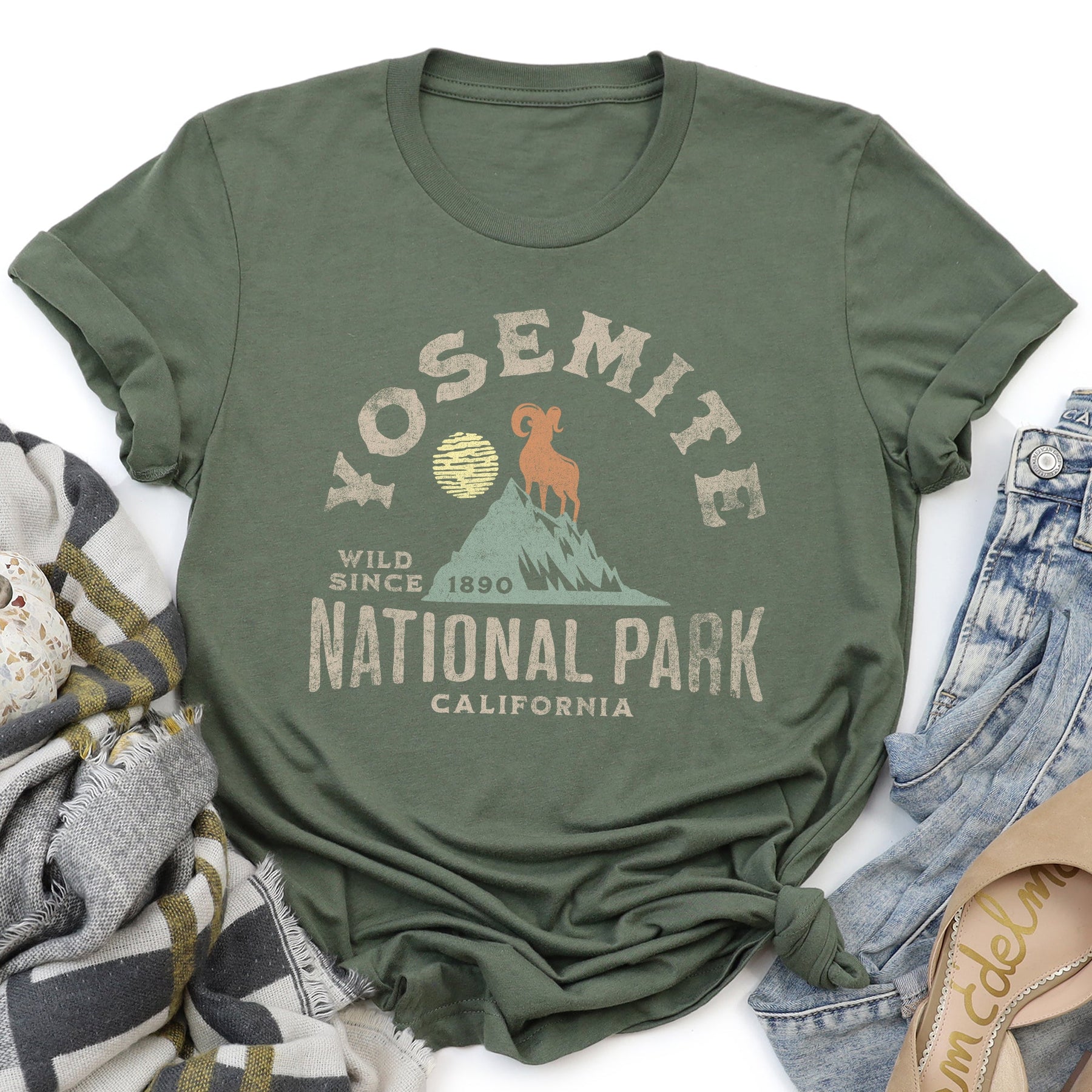 Yosemite Nationalpark Superweiches T-Shirt