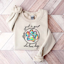Just a Girl Who Loves Dogs Sweatshirt