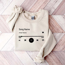Custom Song Name Sweatshirt