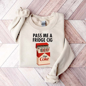 Just a Fridge Cigg Diet Coke Sweatshirt