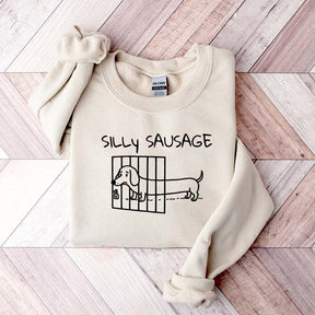 Silly Dachshund Dog Sweatshirt