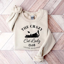 Crazy Cat Lady Club Sweatshirt