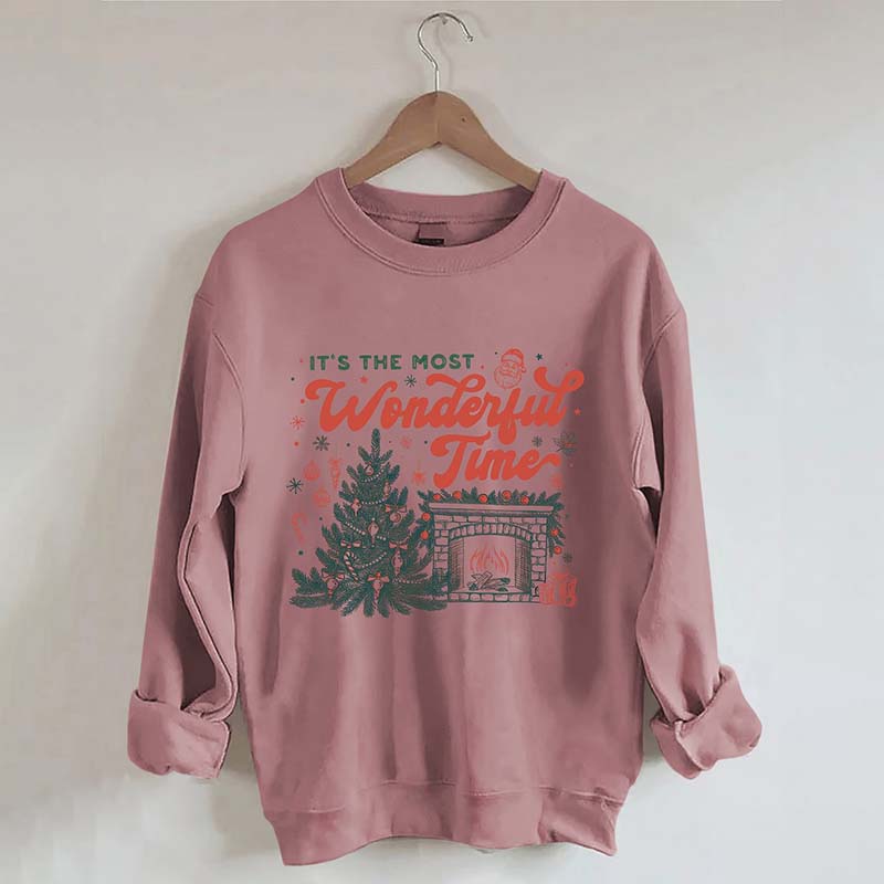 It's The Most Wonderful Time Christmas Sweatshirt