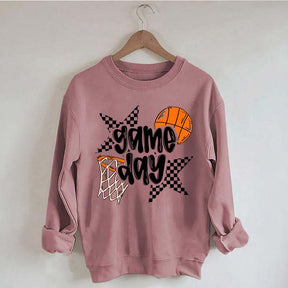 Game Day Basketball Go Team Sweatshirt