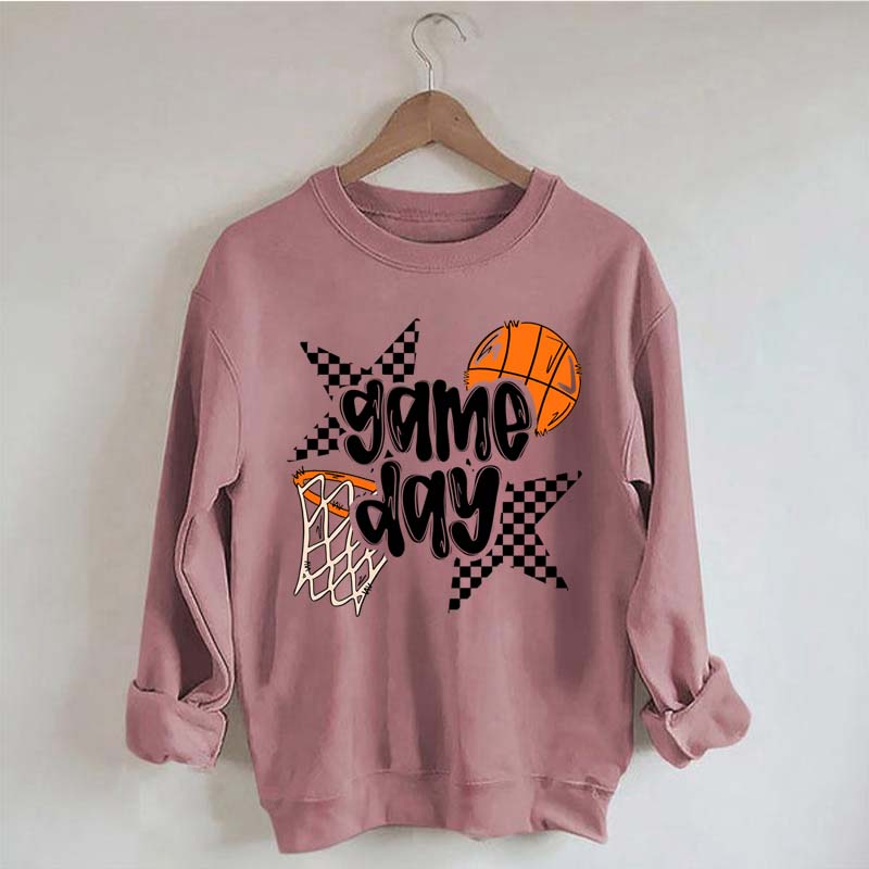 Game Day Basketball Go Team Sweatshirt
