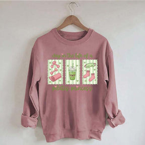 Pilates Princess Preppy Fitness Girl Sweatshirt