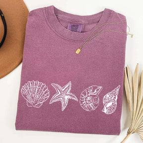Seashell Coastal Aesthetic T-Shirt