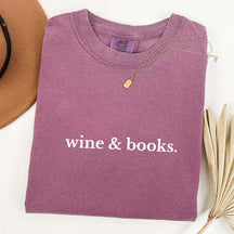 Wine & Books T-Shirt