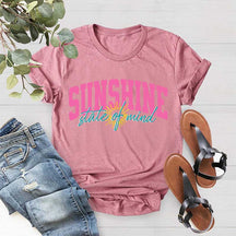 Sunshine State of Mind Summer Vibes T-Shirt