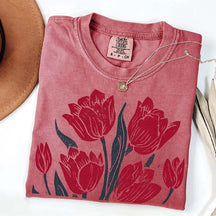 Retro Linocut T-Shirt
