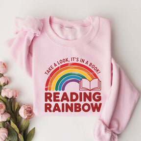 Take a Look It's in a Book Sweatshirt